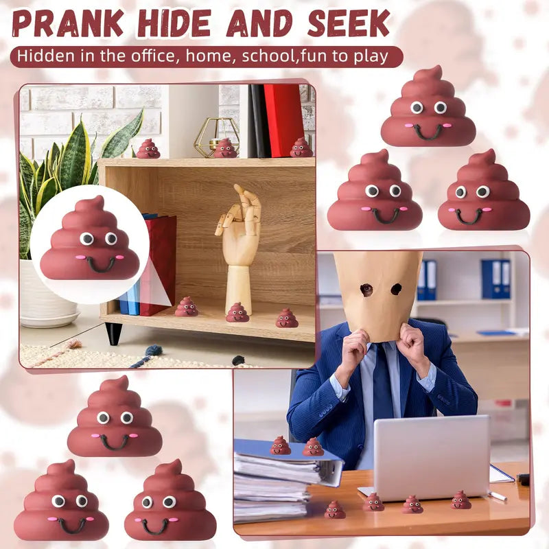 Poop Figurines Mini Bulk Pack, 25 to 100 Pieces 3