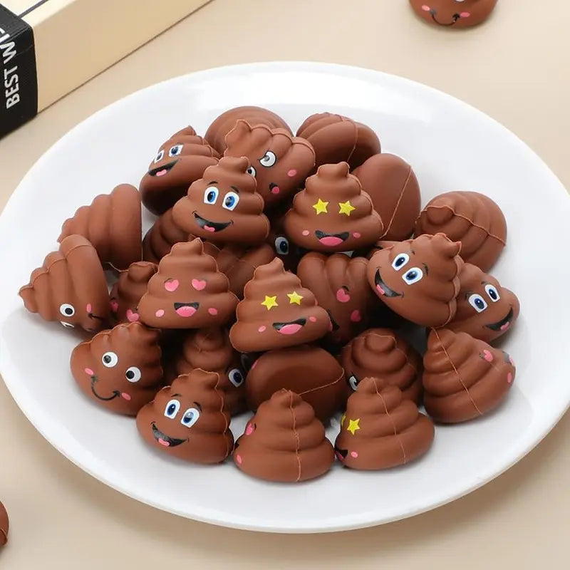 Poop Figurines Mini Bulk Pack, 25 to 100 Pieces 5