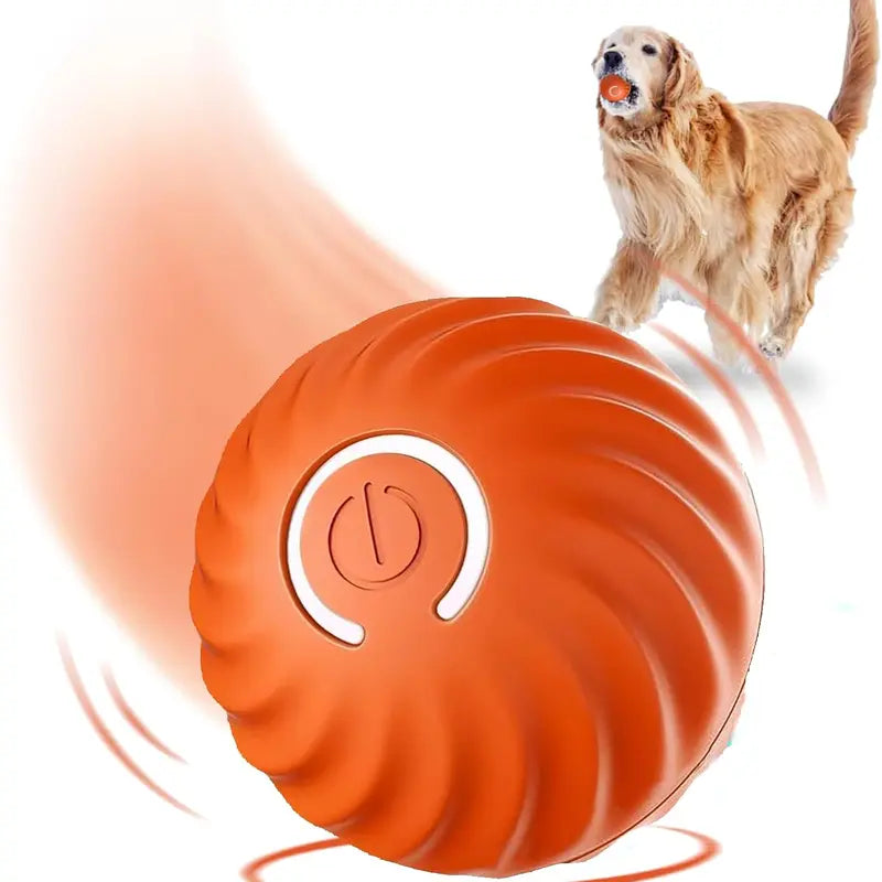 Interactive Dog Ball, Self-Moving Rechargeable Rolling Toy 1
