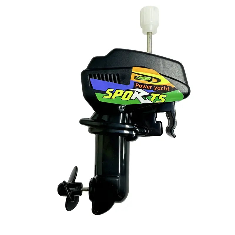 Outboard Motor Coffee Stirrer, Wind-Up Novelty Drink Mixer 1